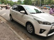 Bán xe Toyota Yaris 1.5G sản xuất 2017, tư nhân chính chủ, màu trắng, xe như mới, xe đi đúng 1v 5000km