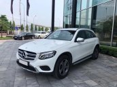 Bán xe Mercedes GLC200 màu trắng, 2018, chính hãng - trả trước 550 triệu nhận xe về