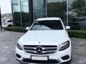 Bán xe Mercedes GLC200 màu trắng, 2018, chính hãng - trả trước 550 triệu nhận xe về