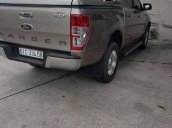 Cần bán Ford Ranger XLT sản xuất năm 2015, màu ghi vàng