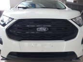 Bán Ford Ecosport Ambitene màu trắng sản xuất năm 2018, hỗ trợ bảo hiểm thân vỏ, gói phụ kiện, L/h: 0963483132