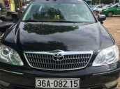 Cần bán lại xe Toyota Camry 2004, màu đen