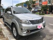 Bán xe Toyota Fortuner đời 2013, màu bạc  