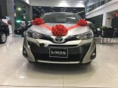 Cần bán xe Toyota Vios năm sản xuất 2018, màu bạc, giá chỉ 606 triệu
