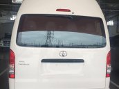 Bán xe Toyota Hiace 3.0 MT đời 2018, màu trắng, nhập khẩu Thái, hỗ trợ vay 90%. LH: 0912493498