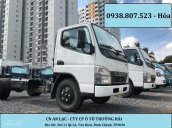 Bán xe tải 2 tấn 4, Fuso Canter 4.7 mui bạt, thùng kín