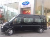 Bán xe Ford Transit Luxury 2018, màu đen, trả góp - LH 0978212288