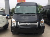 Bán xe Ford Transit Luxury 2018, màu đen, trả góp - LH 0978212288