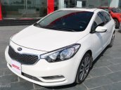 Cần bán xe Kia K3 1.6AT sản xuất 2015, màu trắng, giá siêu tốt