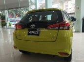 Bán Toyota Yaris 1.5G CVT 2018, màu vàng, nhập khẩu, giao xe sớm liên hệ Mr Trung 0986924166