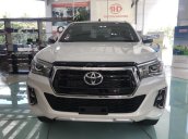 Bán Toyota Hilux 2.8G AT 4x4 2018, màu trắng, nhập khẩu, đặt xe lấy sớm liên hệ 0986924166
