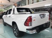 Bán Toyota Hilux 2.8G AT 4x4 2018, màu trắng, nhập khẩu, đặt xe lấy sớm liên hệ 0986924166