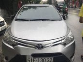 Bán ô tô Toyota Vios E MT đời 2015, màu bạc số sàn