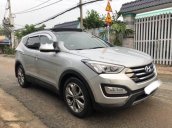 Bán Hyundai Santa Fe 2.2 CRDI SX năm 2014, màu bạc, nhập khẩu Hàn Quốc