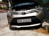 Bán Toyota Vios 1.5E sản xuất 2015, màu vàng cát