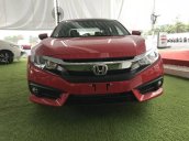 Bán ô tô Honda Civic 1.8E năm sản xuất 2018, màu đỏ, giá 763tr