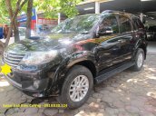 Bán xe Toyota Fortuner 2.5G năm 2013, màu đen