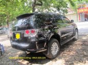 Bán xe Toyota Fortuner 2.5G năm 2013, màu đen