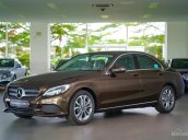 Bán Mercedes-Benz C200 cũ 2017 nâu, chính hãng, lướt 2.000km