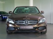 Bán Mercedes-Benz C200 cũ 2017 nâu, chính hãng, lướt 2.000km