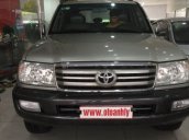 Bán xe Toyota Land Cruiser 4.5MT đời 2007, màu xám 