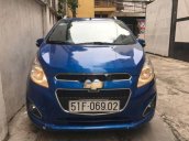 Cần bán xe Chevrolet Spark LTZ sản xuất năm 2014, màu xanh lam như mới