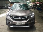 Bán xe cũ Honda CR V 2.4 TG đời 2016, màu nâu