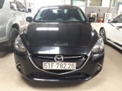 Bán Mazda 2 sedan 1.5AT màu đen VIP số tự động, sản xuất 2016, biển Sài Gòn