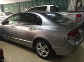 Cần bán Honda Civic 1.8 AT đời 2008, màu bạc