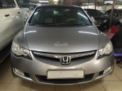 Cần bán Honda Civic 1.8 AT đời 2008, màu bạc