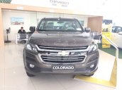 Bán Chevrolet Colorado 1 cầu, số tự động, 2018, chỉ 90 triệu lăn bánh, hỗ trợ vay tối đa 90% giá xe, thủ tục đơn giản