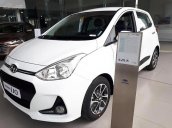 Bán Hyundai Grand i10 1.2 AT sản xuất 2018, màu trắng, 400tr