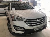 Bán ô tô Hyundai Santa Fe 2.4L 4WD đời 2015, màu trắng  