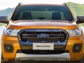 Bán Ford Ranger Wildtrak 2.0L Bi-turbo, hộp số 10 cấp, tặng đầy đủ phụ kiện, hỗ trợ trả góp 80%, 200tr nhận xe ngay