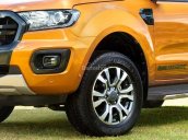 Bán Ford Ranger Wildtrak 2.0L Bi-turbo, hộp số 10 cấp, tặng đầy đủ phụ kiện, hỗ trợ trả góp 80%, 200tr nhận xe ngay