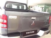 Cần bán xe Mitsubishi Triton 4x2 AT sản xuất năm 2018, màu xám 