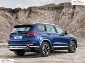 Bán xe Hyundai Santa Fe năm 2018, màu xanh lam