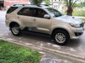 Bán Toyota Fortuner đời 2013, màu bạc số sàn