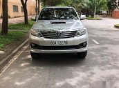 Bán Toyota Fortuner đời 2013, màu bạc số sàn