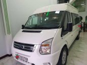 Bán xe Ford Transit Luxury năm 2016, màu trắng ít sử dụng, giá tốt