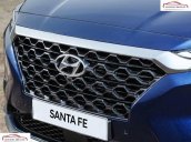 Bán xe Hyundai Santa Fe năm 2018, màu xanh lam