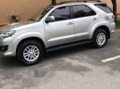 Bán Toyota Fortuner đời 2013, màu bạc số sàn