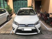 Cần bán Toyota Yaris 1.3G đời 2014, màu trắng, nhập khẩu nguyên chiếc, số tự động