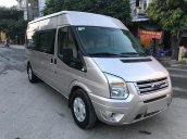 Muốn bán Ford Transit 2014, số sàn, màu bạc, xe đi 102000 km