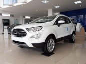 Bán Ford Ecosport 1.0 Ecoboost màu trắng, giá tốt, giao ngay, hỗ trợ trả góp LH: 0941921742