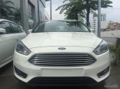 Bán Ford Focus Titanium 4D năm 2018, mới 100% màu trắng tại An Đô Ford, giao ngay - L/h: 0963483132