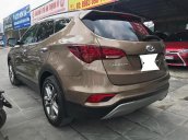 Cần bán xe Hyundai Santa Fe 2.4L 4WD đời 2017, màu nâu