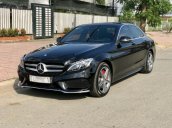 Cần bán gấp Mercedes-Benz C class đời 2015 màu đen, 1 tỷ 570 triệu