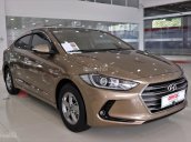 Bán ô tô Hyundai Elantra 1.6MT sản xuất 2017, màu nâu, giá hấp dẫn