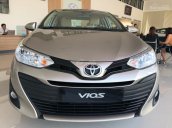 Bán Toyota Vios 1.5E CVT 2018 mới 100%, trả trước 140tr nhận xe